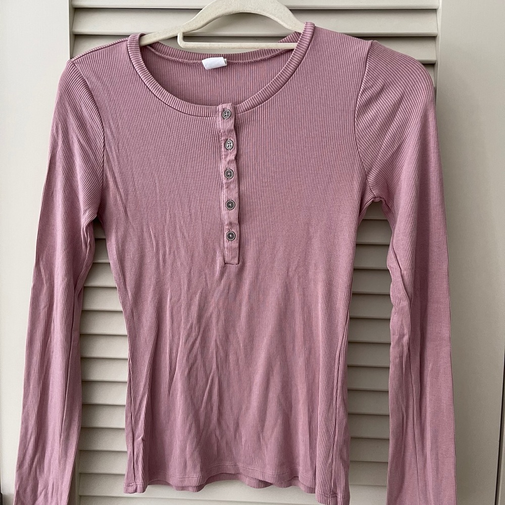 Pacsun Me to We Pink Shirt